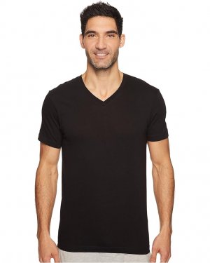Футболка 3-Pack ESSENTIAL Jersey V-Neck T-Shirt, черный 2(X)IST