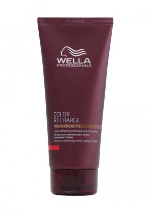 Бальзам оттеночный коричневый Wella Color Recharge - Оттеночная линия для волос 200 мл. Цвет: коричневый