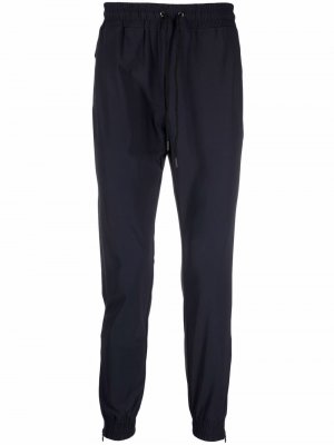 Drawstring-waist tapered trousers Hydrogen. Цвет: синий