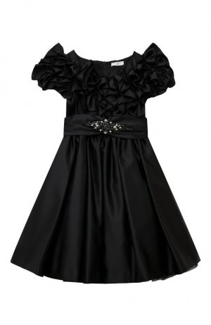 Платье Monnalisa. Цвет: чёрный