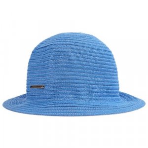 Шляпа , размер uni, голубой Seeberger. Цвет: голубой