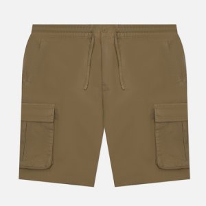 Мужские шорты Cotton/Linen Cargo Lacoste. Цвет: коричневый