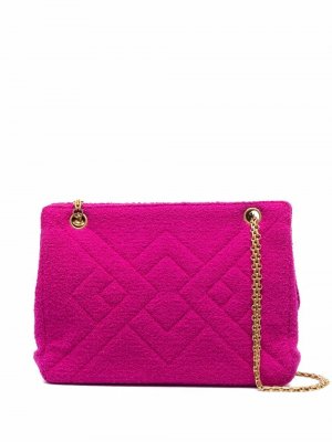Стеганая сумка на плечо 1994-1996 годов Chanel Pre-Owned. Цвет: розовый