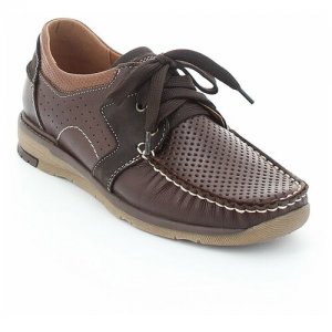 Туфли , натуральная кожа, размер 44, коричневый Тофа. Цвет: коричневый