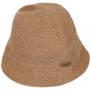 Шляпа , размер 57, бежевый FABRETTI. Цвет: темно-бежевый/бежевый