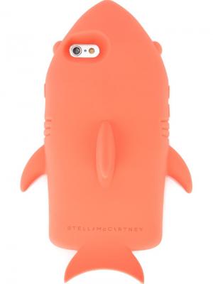Чехол для iPhone 6 Shark Stella McCartney. Цвет: жёлтый и оранжевый