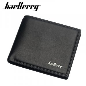 Мужские короткие стильные кошельки бизнес-дизайн кожаный кошелек подарки модный с держателем для карт GZW Baellerry