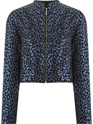 Abstract print bomber jacket Giuliana Romanno. Цвет: чёрный