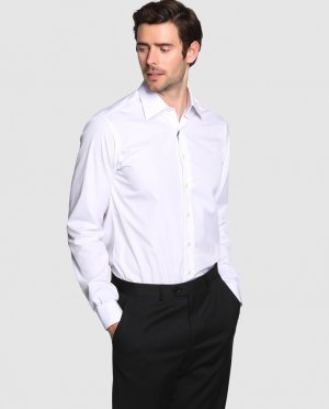 Мужская рубашка Regular , белый Mirto