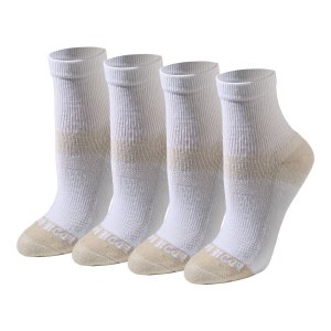 Женские носки , комплект из двух четвертей белый Eddie Bauer