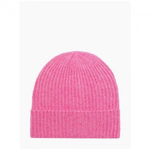 Розовая шапка-бини Incity, цвет пепельно-розовый, размер One size INCITY. Цвет: розовый