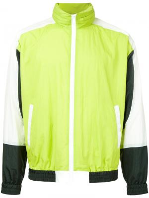 Спортивная куртка Doublet. Цвет: зелёный