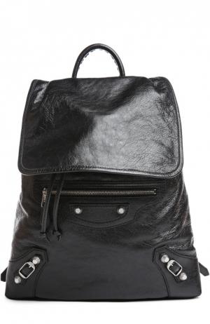 Рюкзак с зеркалом Balenciaga. Цвет: черный