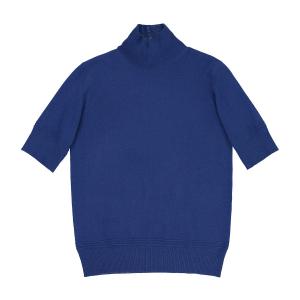 Пуловер с воротником, 100% кашемир La Redoute Collections. Цвет: синий морской