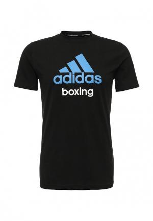 Футболка спортивная adidas Combat Community T-Shirt Boxing. Цвет: черный