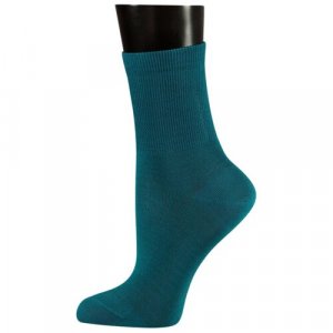 Женские носки высокие, размер 39-41, зеленый Collonil. Цвет: зеленый
