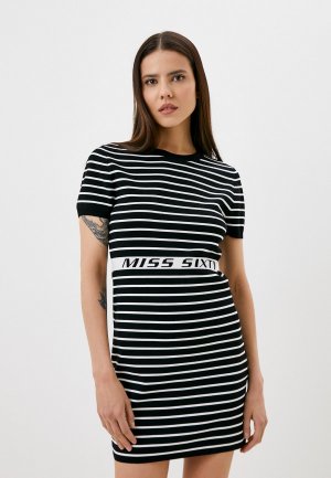 Платье Miss Sixty. Цвет: черный