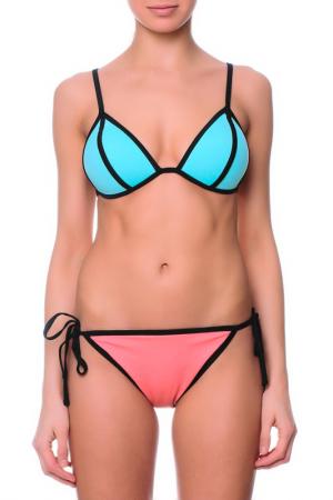 Swimsuit FLEUR FARFALA. Цвет: blue and pink