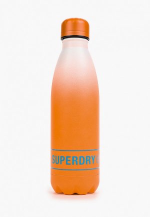 Бутылка спортивная Superdry PASSENGER BOTTLE, 500 мл. Цвет: коралловый