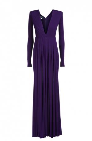Платье Herve L.Leroux. Цвет: фиолетовый