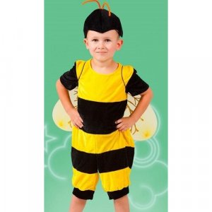 Костюм детский Пчелка мальчик (110) Elite CLASSIC. Цвет: черный/желтый-черный/желтый