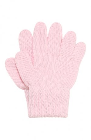 Шерстяные перчатки Catya. Цвет: розовый