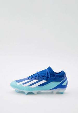 Бутсы adidas X CRAZYFAST.3 FG. Цвет: синий