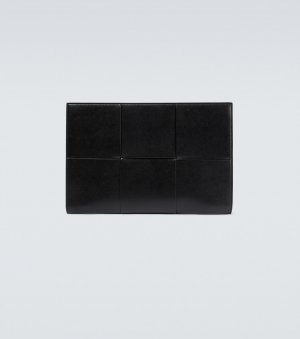 Кожаная сумка-портфель Arco Intreccio , черный Bottega Veneta