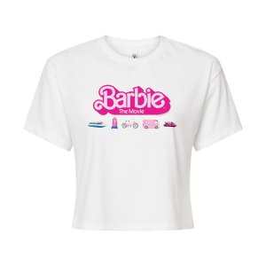 Укороченная футболка  Movie Vehicles для юниоров , белый Barbie