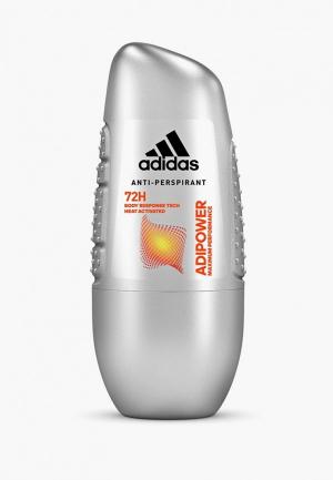 Дезодорант adidas Adipower  72 ч ролик, 50 мл. Цвет: прозрачный