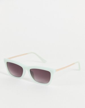 Квадратные солнцезащитные очки -Голубой AJ Morgan