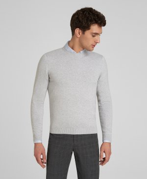 Пуловер трикотажный KWL-0911 LGREY HENDERSON. Цвет: серый