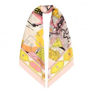 Шелковый платок Emilio Pucci. Цвет: розовый