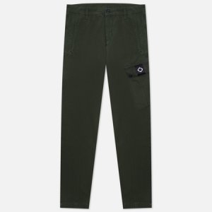 Мужские брюки Garment Dyed Regular Fit MA.Strum. Цвет: зелёный