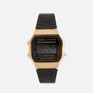 Наручные часы Collection A-168WEGB-1B CASIO. Цвет: чёрный