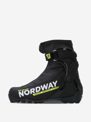Ботинки для беговых лыж RS Skate NNN, Черный Nordway. Цвет: черный