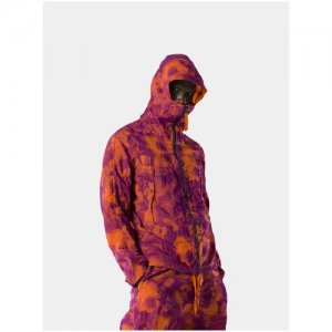 Куртка NemeN Neon Jkt, фиолетово-оранжевый, S. Цвет: оранжевый