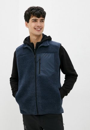 Жилет утепленный Outventure. Цвет: синий