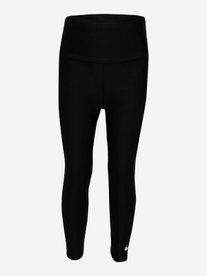 Легинсы для девочек High Waisted, Черный, размер 104 Nike. Цвет: черный