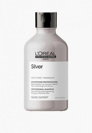 Шампунь LOreal Professionnel L'Oreal Silver, 300 мл. Цвет: прозрачный
