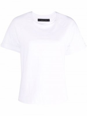 Однотонная футболка Federica Tosi. Цвет: белый
