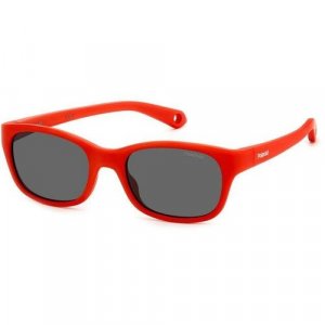 Солнцезащитные очки , красный Polaroid. Цвет: красный