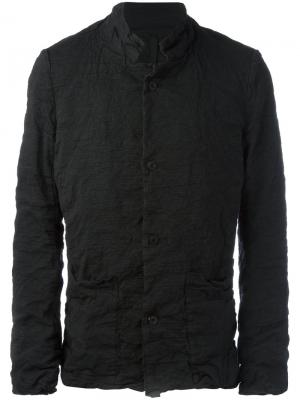 Легкая куртка с воротником-стойкой Poème Bohémien. Цвет: чёрный