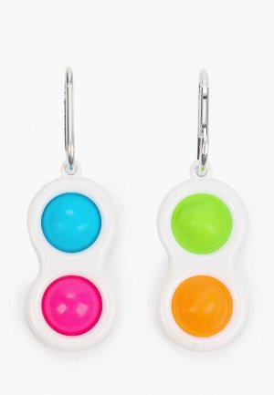 Набор игровой Hatparad игрушка-антистресс POP IT Fidget Bubble Sensory double, 2 шт.. Цвет: разноцветный