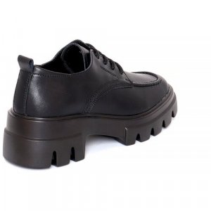 Туфли , демисезонные, натуральная кожа, размер 39, черный Тофа. Цвет: черный