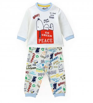 Пижама для маленького мальчика (12-18 месяцев (Рост 80-86)) Original Marines. Цвет: белый