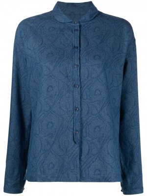 Рубашка Marianne YMC. Цвет: синий