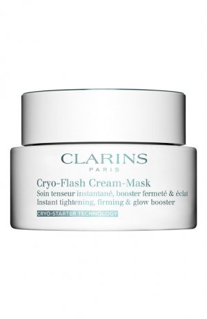 Криомаска для лица с эффектом лифтинга Cryo-Flash Cream Mask (75ml) Clarins. Цвет: бесцветный