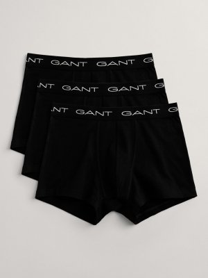 Трусы из хлопкового эластичного джерси GANT, черный Gant