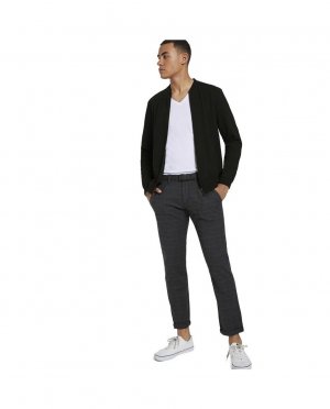 Обычные мужские брюки чинос темно-серого цвета , темно-серый Tom Tailor. Цвет: серый